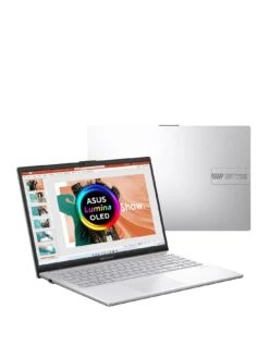 Asus Vivobook Go E1504GA-L1248W OLED 15.6in Laptop, Intel Core I3, 8GB RAM 256GB SSD, Silver With McAfee Total Protection 3 Device Included -NARA Computer Shop VSO5C SQ2 0000000035 SILVER SLb