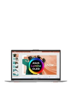 Asus Vivobook Go E1504GA-L1248W OLED 15.6in Laptop, Intel Core I3, 8GB RAM 256GB SSD, Silver With McAfee Total Protection 3 Device Included -NARA Computer Shop VSO5C SQ3 0000000035 SILVER SLa